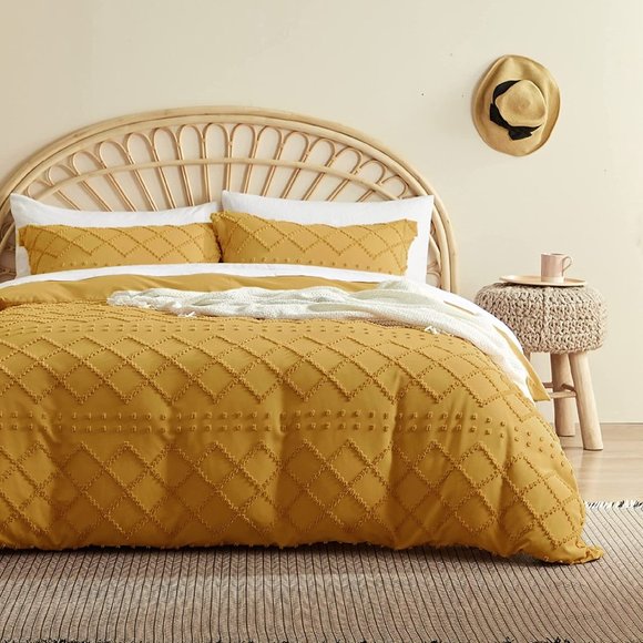 New 3 Pcs Duvet Cover  Twin, Queen or King  Duvet Cover Set, Boho Beddin… - Picture 3 of 12